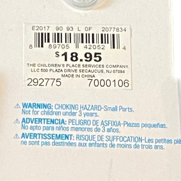 The Children's Place Chambray Matching Bow Tie And Suspender Size 7-14 - NWT - Picture 5 of 6